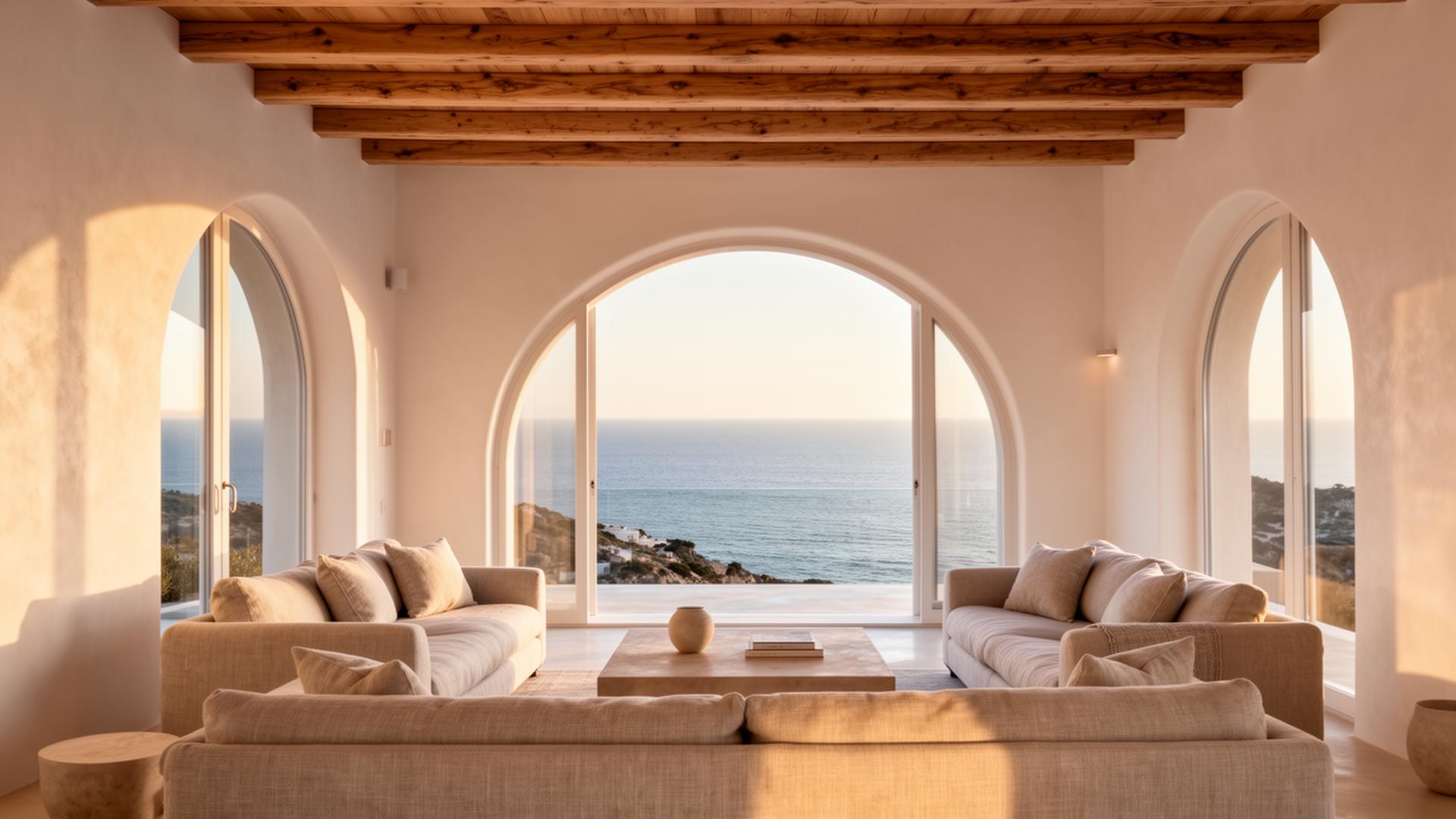 Luxury villa interior